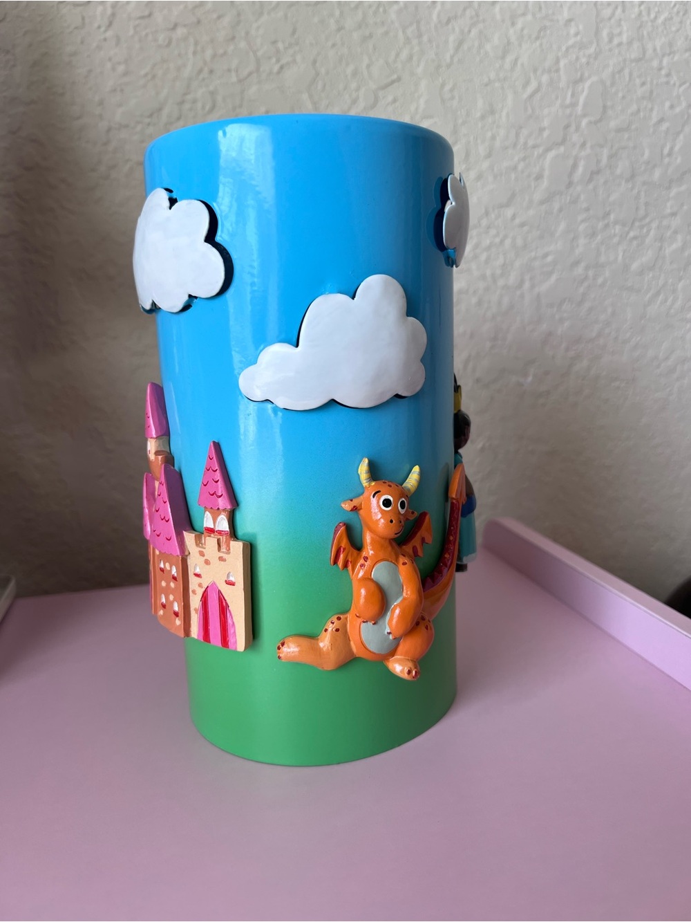 RETIRED Scentsy "Once Upon a Time" Fairytale Shade + 5 Rare Magnets!